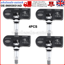 4X For Chrysler Voyager Sebring 56053031AD TPMS Tire Pressure Monitoring Sensor
