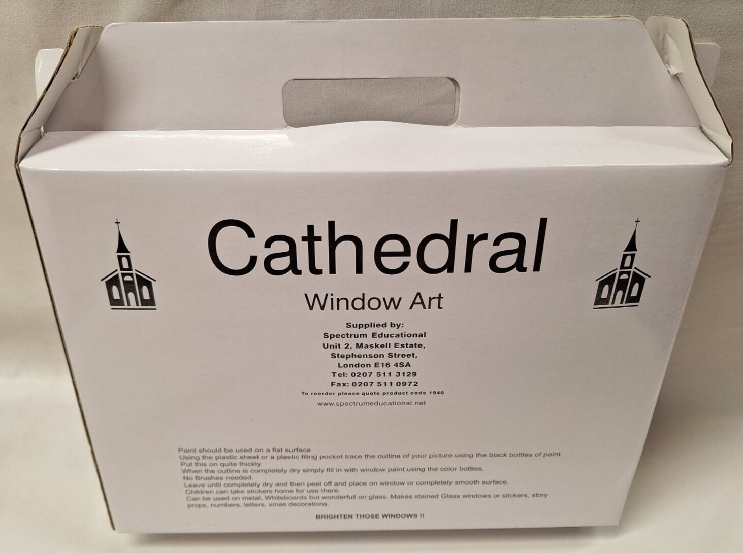 Glass Paint Set Painting Kit Black Outliner Transparent Opaque Stained