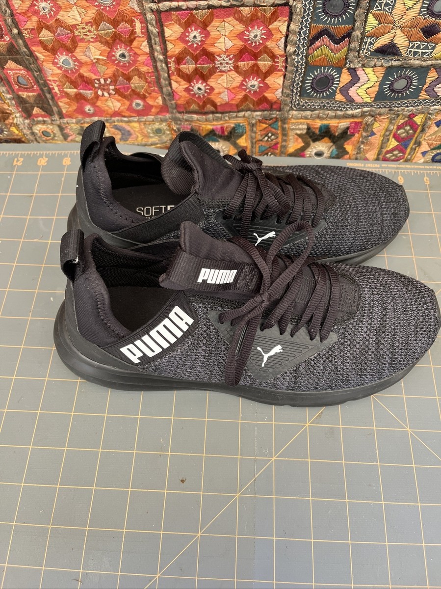 Puma Mens SoftFoam + 195125-04 Black Running Shoes Sneakers US 8.5