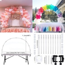 Balloon Stand Adjustable Frame Arch Kit Accessories For Happy Birthday & More
