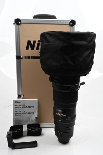 Nikon Nikkor AF-S 600mm f4 G ED VR Lens AFS w/Wimberley Tripod Foot #795