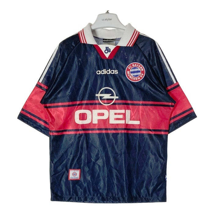 adidas FC Bayern Munich Opel Jersey 97 99 Made in UK Black adidas FC Bayern Munich Opel Jersey 97 99 Made in UK Black