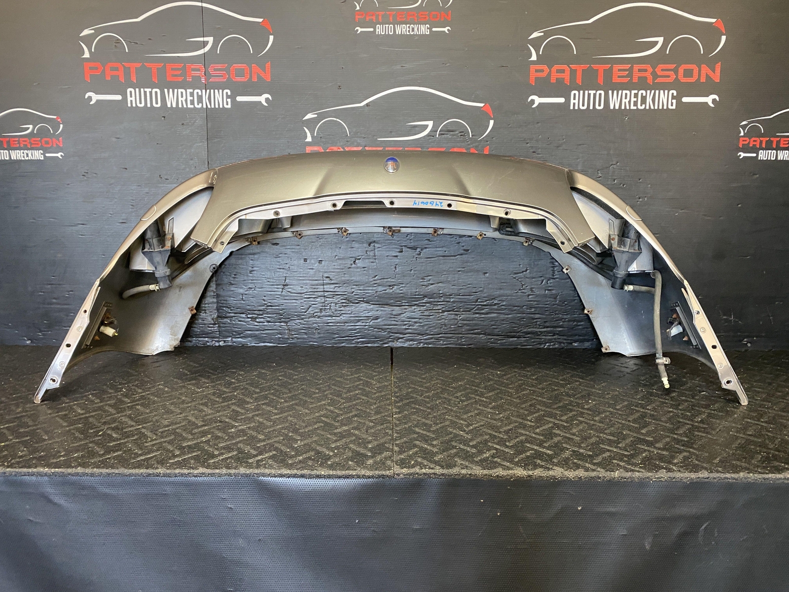 2004 MASERATI COUPE GT FRONT BUMPER COVER BARE SHELL SILVER 290.617