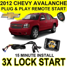 Js Alarms Plug & Play Remote Start For 2012 Chevy Avalanche GM10