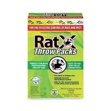 RatX® Throw Packs - Kills All Species of Rats and Mice. Safe Around Pets