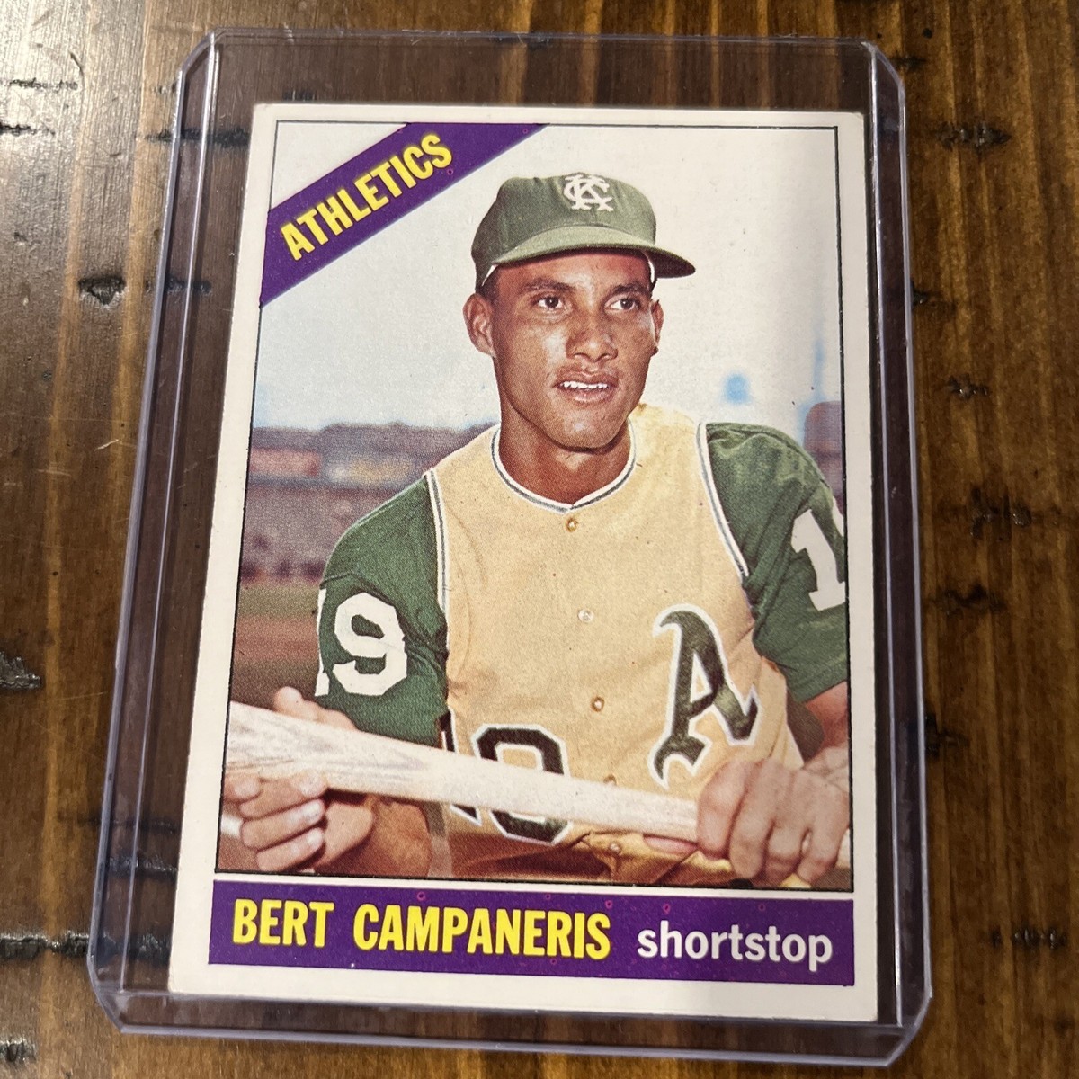 1966 Topps Bert Campaneris #175 KC Athletics Vintage Baseball Card