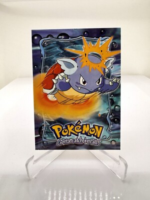 1999 wartortle pokemon card Pokmon #08 Topps Series 1 Rainbow CGC 9  Zapp! Comics Mint / near mint condition trading card Wartortle #E8 Prices | Pokemon