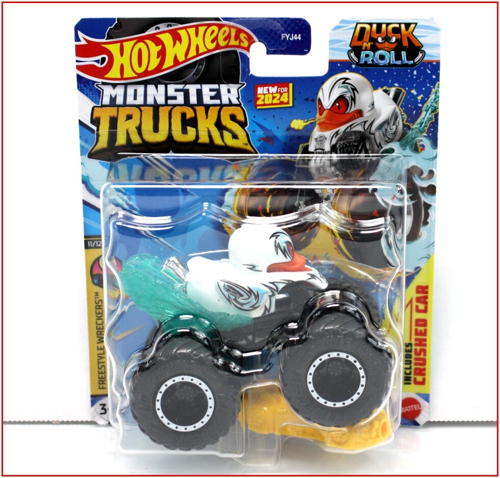 Hot Wheels Monster Truck 2024 DUCK N' ROLL - Freestyle Wreckers 1