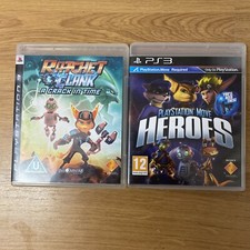 RATCHET & CLANK PS3 GAME - A crack in time & Heros (PS3 Move required)