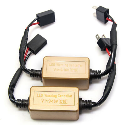 AUXBEAM 9012 LED Canbus Decoder Resistor – Error Canceller For HID Headlights, Anti-Flicker Kit (2-Pack) - View #3