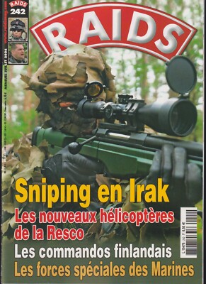 RAIDS N°242 SNIPING IRAK / HELICO RESCO / MIT FINNEN / FORCE SPECIAL MARINE