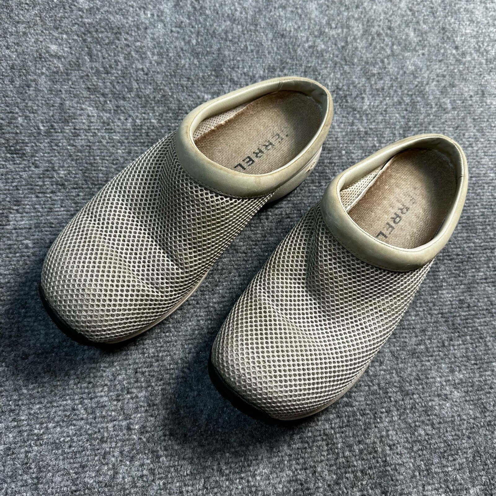 Merrell Scarpe Donna 10 Argento Grigio Breeze Mules Slip On J63314