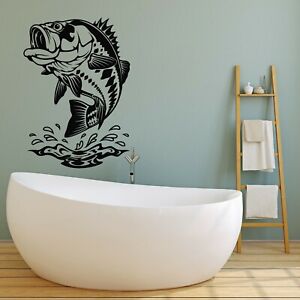 g1622 Details about   Vinyl Wall Decal Hobby Marine Ocean Fishing Guide Fish Shop Stickers