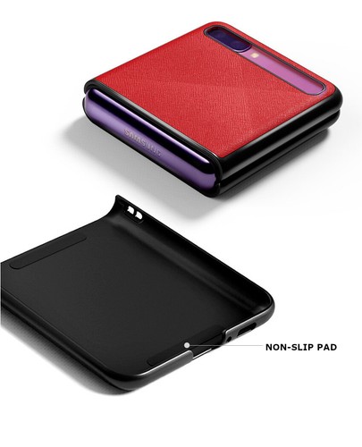 Funda protectora de cuero natural hecha a mano para teléfono Samsung Galaxy Z plegable K-Max Corea - Imagen 7 de 12