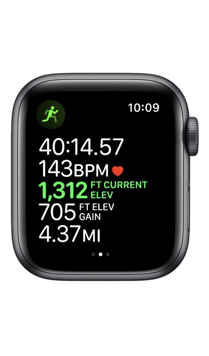 Apple Watch Series 5 Nike 40mm Space Gray Aluminum Case with Apple Watch Series 5 Nike 40mm Space Gray Aluminum Case with
