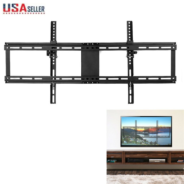 Sanus Simplysafe Fixed Tv Wall Mount For Most 47 80 Flat Panel Tvs