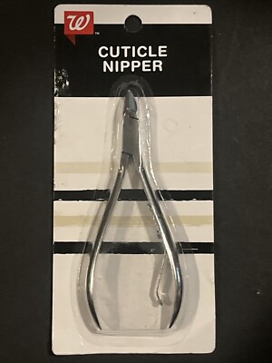 Walgreens Cuticle Nipper CLIPPERS ~ NEW, SEALED PACKAGE