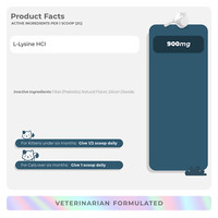 L-Lysine Supplement for Cats for Sneezing and Runny Nose, Cat Cold, Eye Function 5