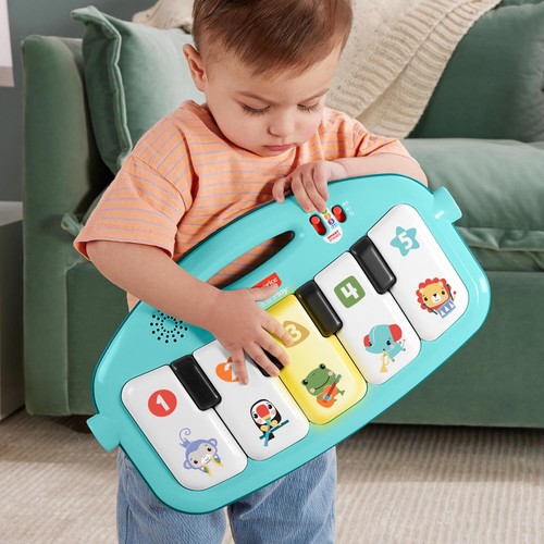 NEW Fisher Price Glow And Grow Kick & Play Piano Gym from Mr Toys - Picture 5 of 5