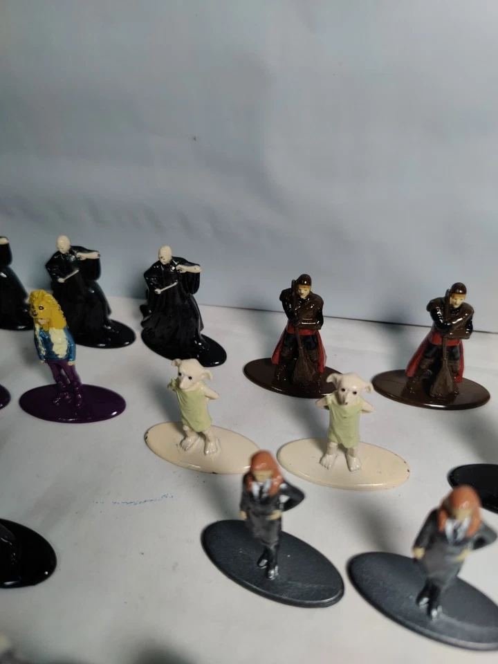 Lote de 22 Harry Potter Nano Metalfigs, JADA Die-Cast, nick sem cabeça, raros - Imagem 4 de 4