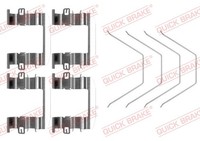 Quick Brake ZubehöRsatz Scheibenbremsbelag 109-0016 FüR Max Ford WA6 Cj Kia Tdci