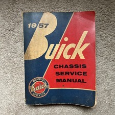 1957 Buick Factory Chassis Service Manual 57