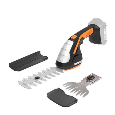 WORX 2 in 1 Cordless Hedge 11.02 x 3.74 x 5.71 inches, Black and Orange 