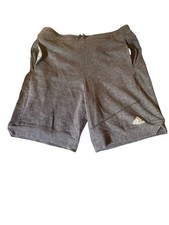 Adidas Men's Charcoal Grey Terry Shorts Sz 2XL