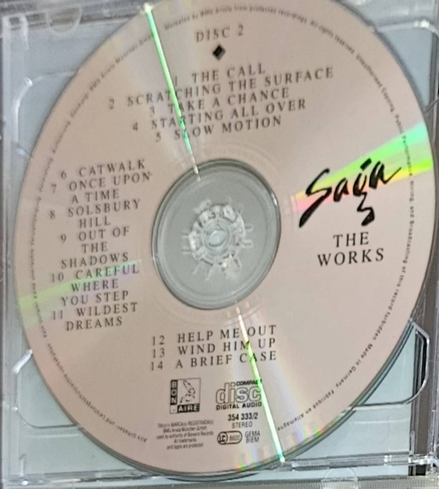 Saga The Works CD - Bild 3 von 4