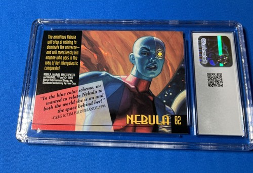 1994 Marvel Masterpieces NEBULA Gold Foil Signatures #82 CGC 9 MINT LOW POP - Bild 6 von 6