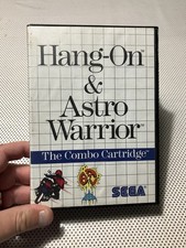 Hang-On & Astro Warrior Combo Sega Master System 1986 CIB Complete W/ Manual