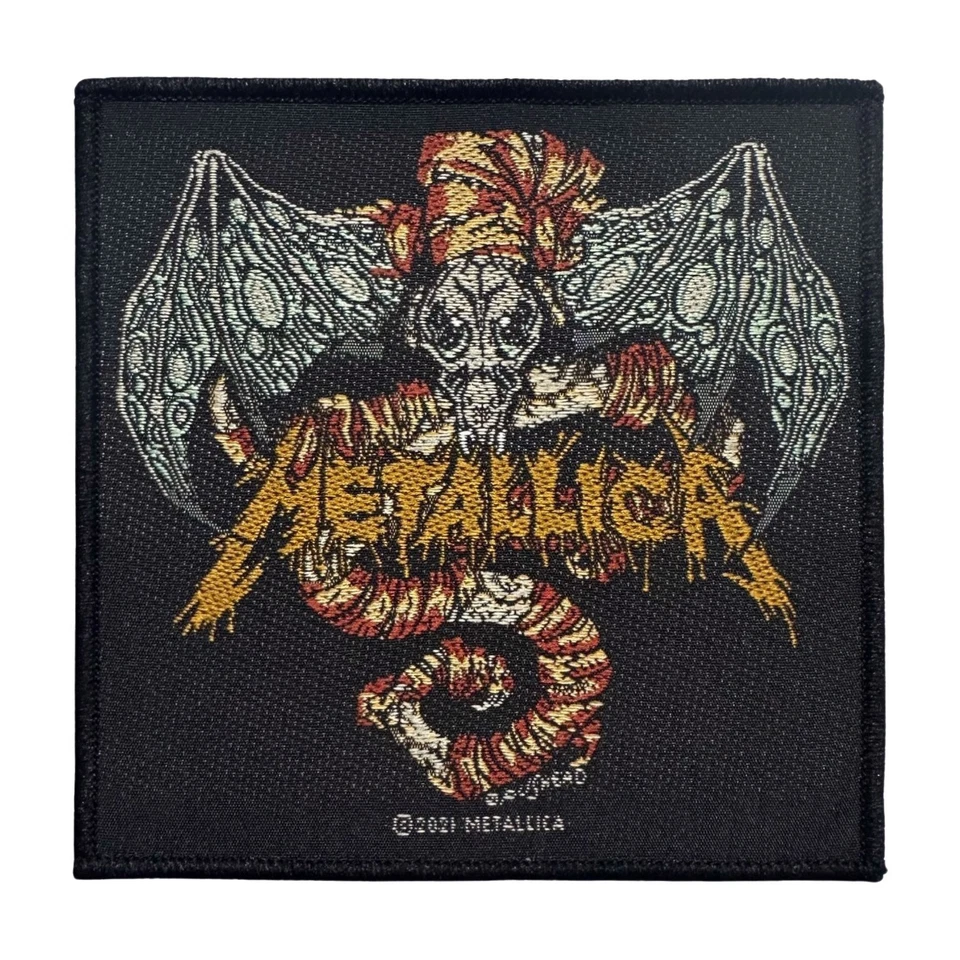 RAZZ Metallica Wherever I May Roam Battle Jacket Sew On Woven Patch - OFFICIAL 21-26