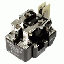 Schneider Electric 120V 290Ohm 40A DPDT Electromechanical Power Relay 199ABMX-7