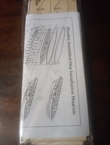 Wooden Assembled Ship Installation Diagram