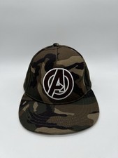 Marvel Avengers Baseball Cap Snapback Hat Camo Under Brim Print YOUTH Boys