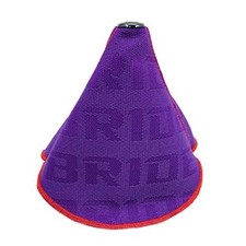 Universal Shift Knob Shifter Boot Dust Cover Canvas Hyper Fabric Racing Purple