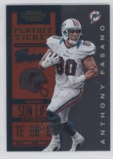 2012 Panini Contenders Playoff Ticket 89/99 Anthony Fasano #52 1q7