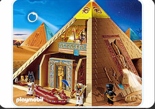 Playmobil &Auml;gypten Pyramide Spielset Geb&auml;ude mit Figuren und Zubeh&ouml;r