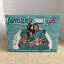Mountain Dew Baja Blast Snuggie Fleece Blanket with Sleeves