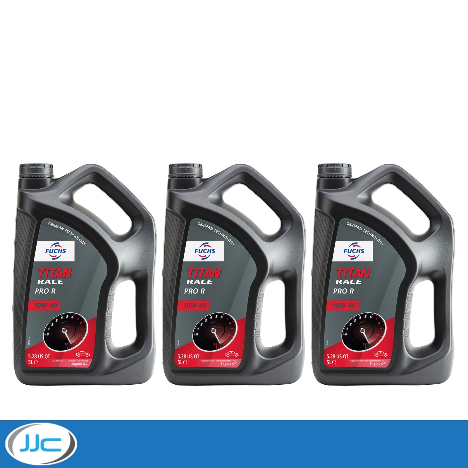 2 x 5 Litres - Fuchs Titan Race Pro R 10W40 Semi Synthetic Engine Oil - Image 6