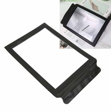 Page Magnifier Handheld Seniors Large Rectangular Magnifying Glass for Reading