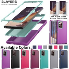 For Samsung Galaxy Note 20 Ultra 5G Case Screen Protector Heavy Duty Shockproof