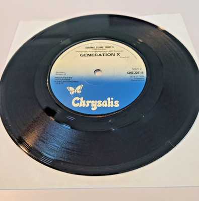 Generation X King Rocker Gimme Some Truth 1979 Chrysalis vinyl record