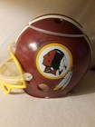 Washington Redskins NFL Full Size Snack Helmet Autographed By Colt Brennen Clean — photo 2
