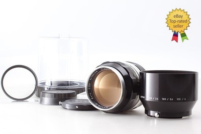 【Top MINT w/ HS-4 Hood】 Nikon Nikkor-P Auto 105mm F2.5 Non Ai Lens From Japan