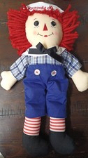 Raggedy Andy Aurora World Collectible 16 Stuf...