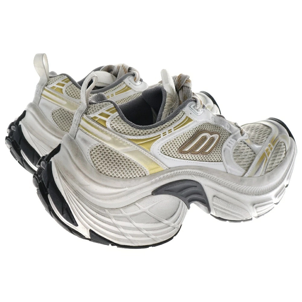 SAOLA SNEAKER BALENCIAGA Taglia 44 6XL Capodanno Serie 25 815859 Maglia Suola Grossa Bassa Cu