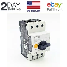 EATON Thermal Magnetic Circuit Breaker Motor Protect PKZM0-6.3 2.2 kW US New