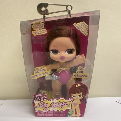 Bratz Big Baby Bratz Katia Doll 12'' Auburn Red Hair, MGA Green Eyes