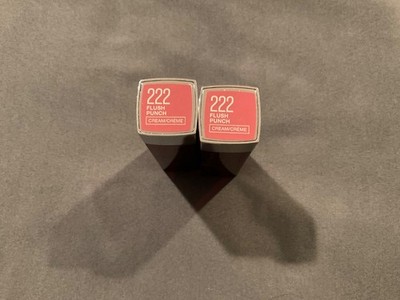 2 Maybelline Colorsensational Lipstick 222 Flush Punch Cream Color Sensational P